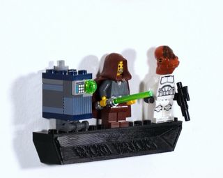 Supporto a parete Lego Star Wars Jedi Bob