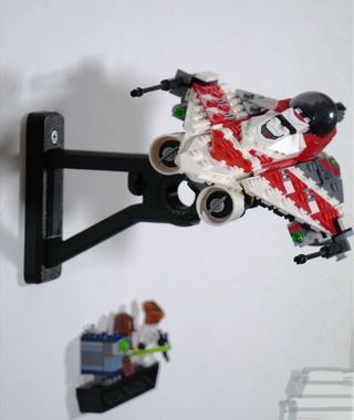 Supporto a parete Lego Star Wars Jedi Bob