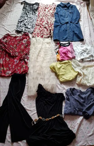 Lote 12 prendas para mujer primavera verano