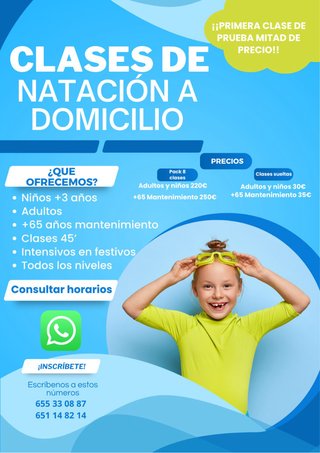 CLASES DE NATACIÓN