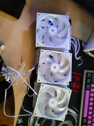 X3 Ventole Thermalright TL-P12W-S 120mm ARGB