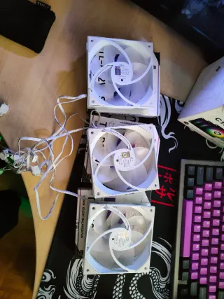 X3 Ventole Thermalright TL-P12W-S 120mm ARGB