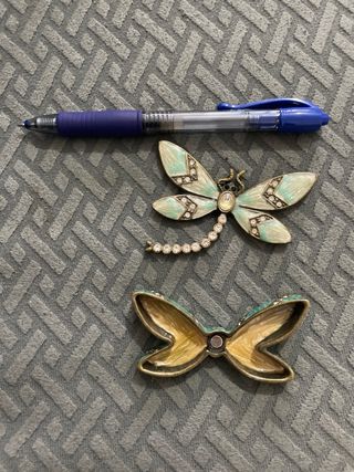 Cajita Libélula Esmaltada y Pedrería