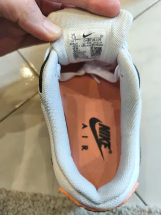 Nike Air Max 90 rosa Bianche