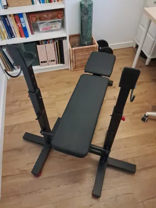 Banco de pesas ajustable