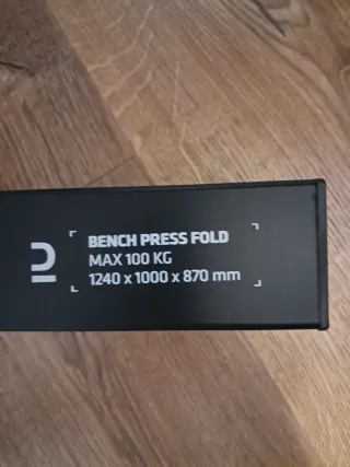 Banco de pesas ajustable