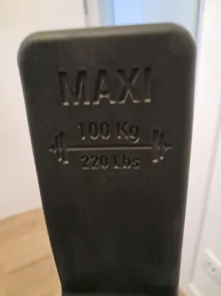 Banco de pesas ajustable