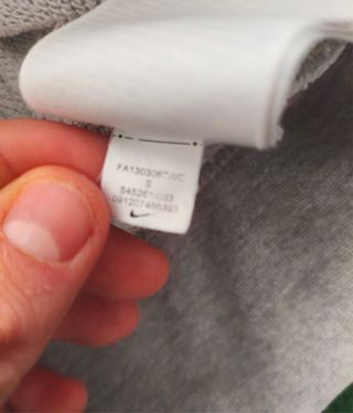 Giacchetta Nike Grigia