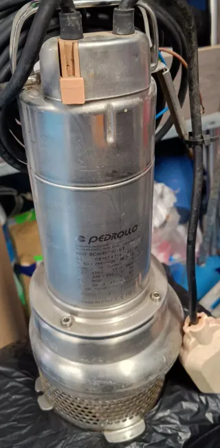 Bomba sumergible inox Pedrollo