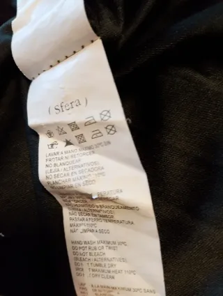 Vestido de encaje negro