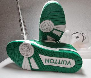 Zapatillas Louis Vuitton Verde y Blanco