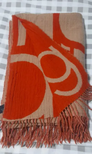 Bufanda Purificación Garcia Lana Naranja