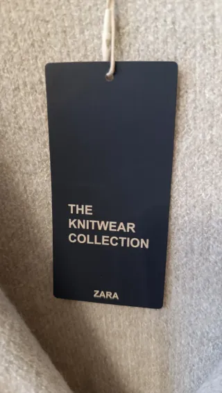 Abrigo de punto mujer talla S