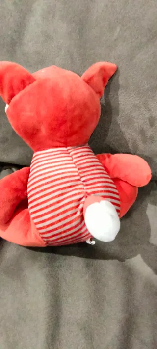 Peluche Volpe Arancione a Pois