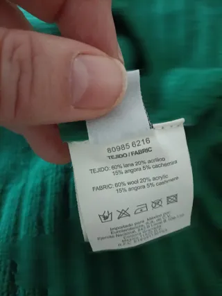 Jersey Lana Roberto Verino Verde