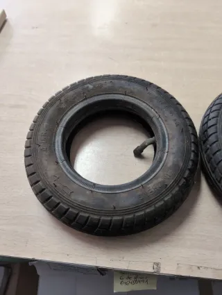 Rueda patinete con cámara