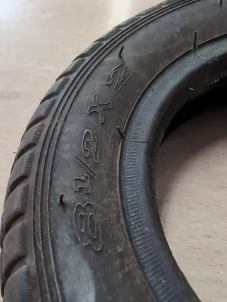 Rueda patinete con cámara