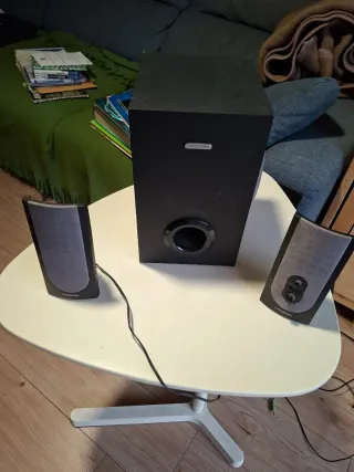 Altavoces Creative Negro/Gris con Subwoofer