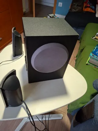 Altavoces Creative Negro/Gris con Subwoofer