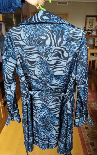 Gabardina animal print