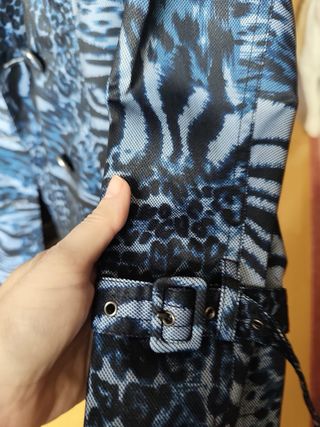 Gabardina animal print