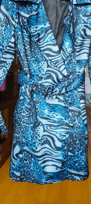 Gabardina animal print