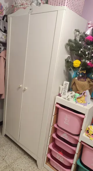 Armario infantil blanco