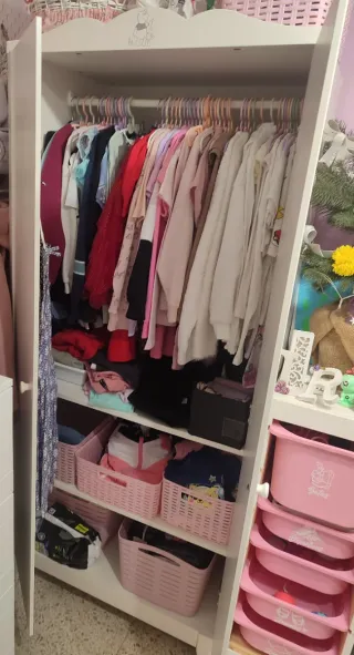 Armario infantil blanco