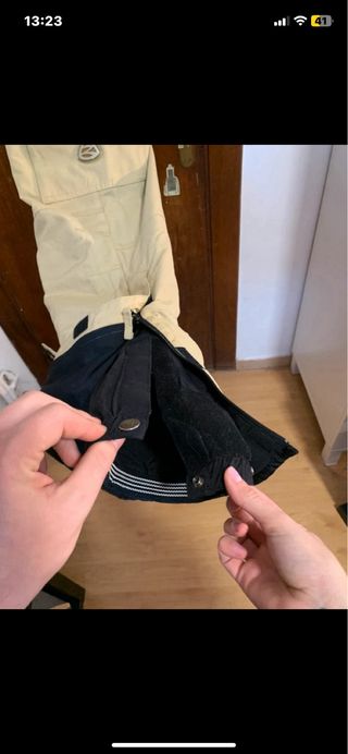 Pantalones Snowboard Ziener Talla L Beige