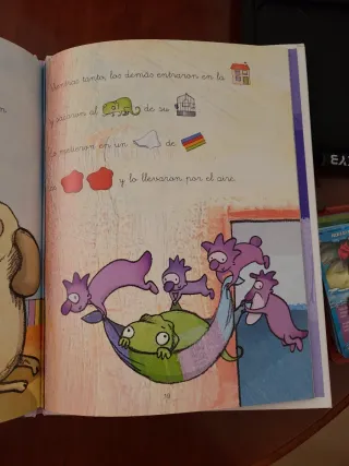 Lila y el dragón verde limón