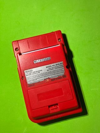 Nintendo Game Boy Pocket Rosso Originale