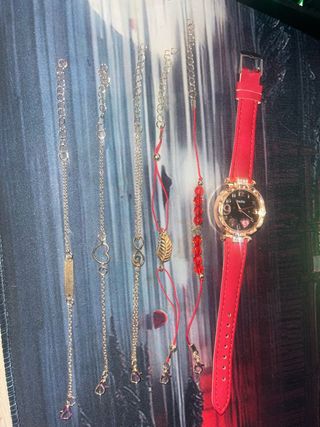 Pack 5 pulseras + 1 reloj