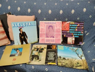 Lote vinilos antiguos para coleccionista