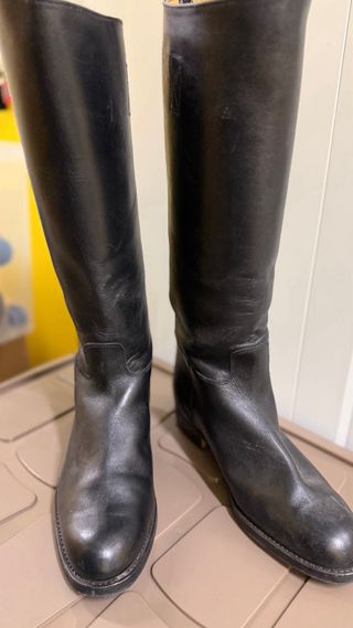 Botas de montar de cuero