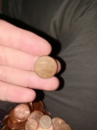 Lote monedas francesas y otras