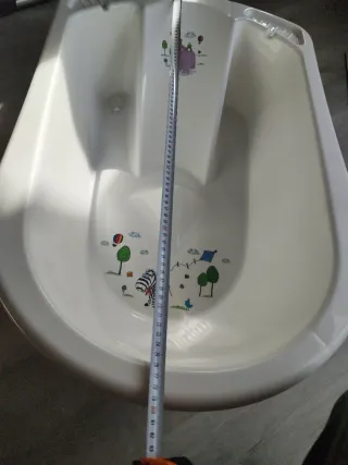 Bañera bebé con hamaca incorporada