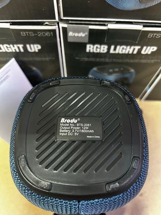 Altavoz Bluetooth Portátil  RGB Brodu