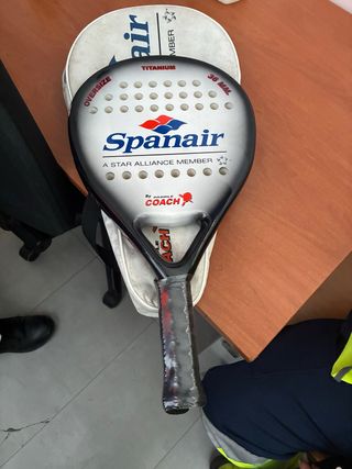 Raqueta de pádel Spanair Titanium Oversize
