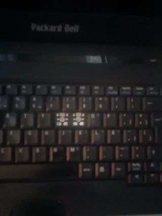 Packard Bell portátil para piezas