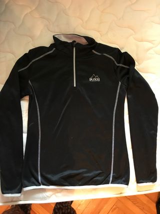Sudadera Black Diamond media cremallera