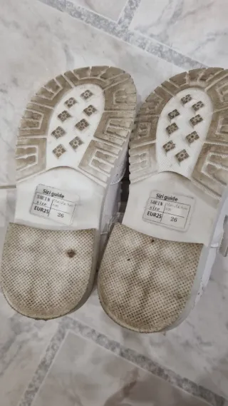 Scarpe bimbo MMGZ BABY bianche