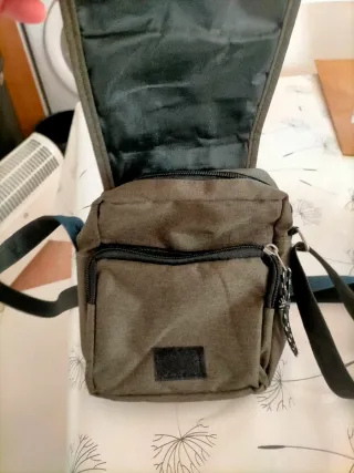 Borsa a tracolla Nike da uomo grigia