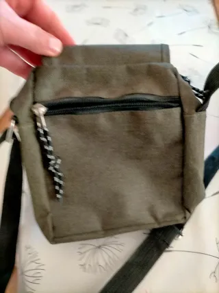 Borsa a tracolla Nike da uomo grigia