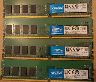 4x Crucial DDR4 4GB CT4G4DFS8213.C8FDD2