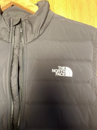 Chaleco The North Face Negro y Verde Oliva