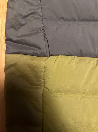 Chaleco The North Face Negro y Verde Oliva