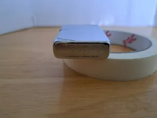 Accendino Zippo Cromato Lucidato 1986