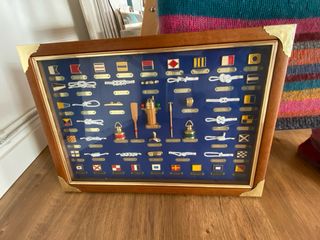 Cuadro Nudos Marinos Madera Metal