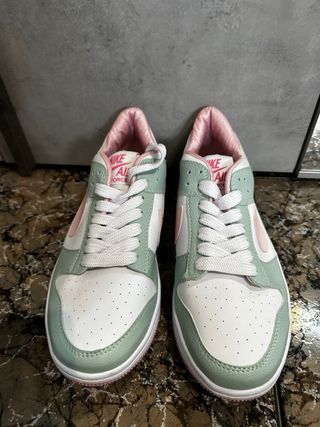 Nike Bambas Verde Rosa Blanco