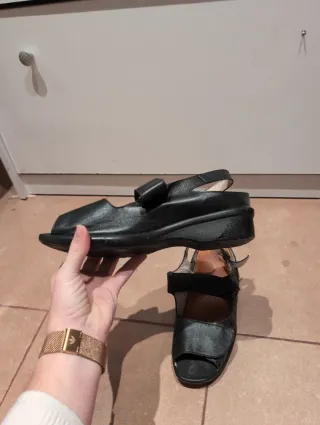 Sandalias Negras Mujer